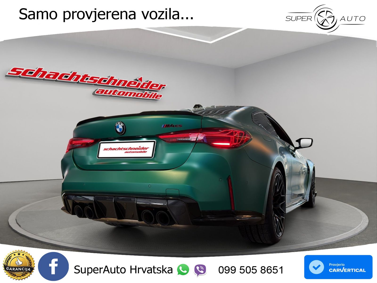 BMW M4 CS 3.0 (550 KS) xDrive Steptronic LED+GR SJED+ACC