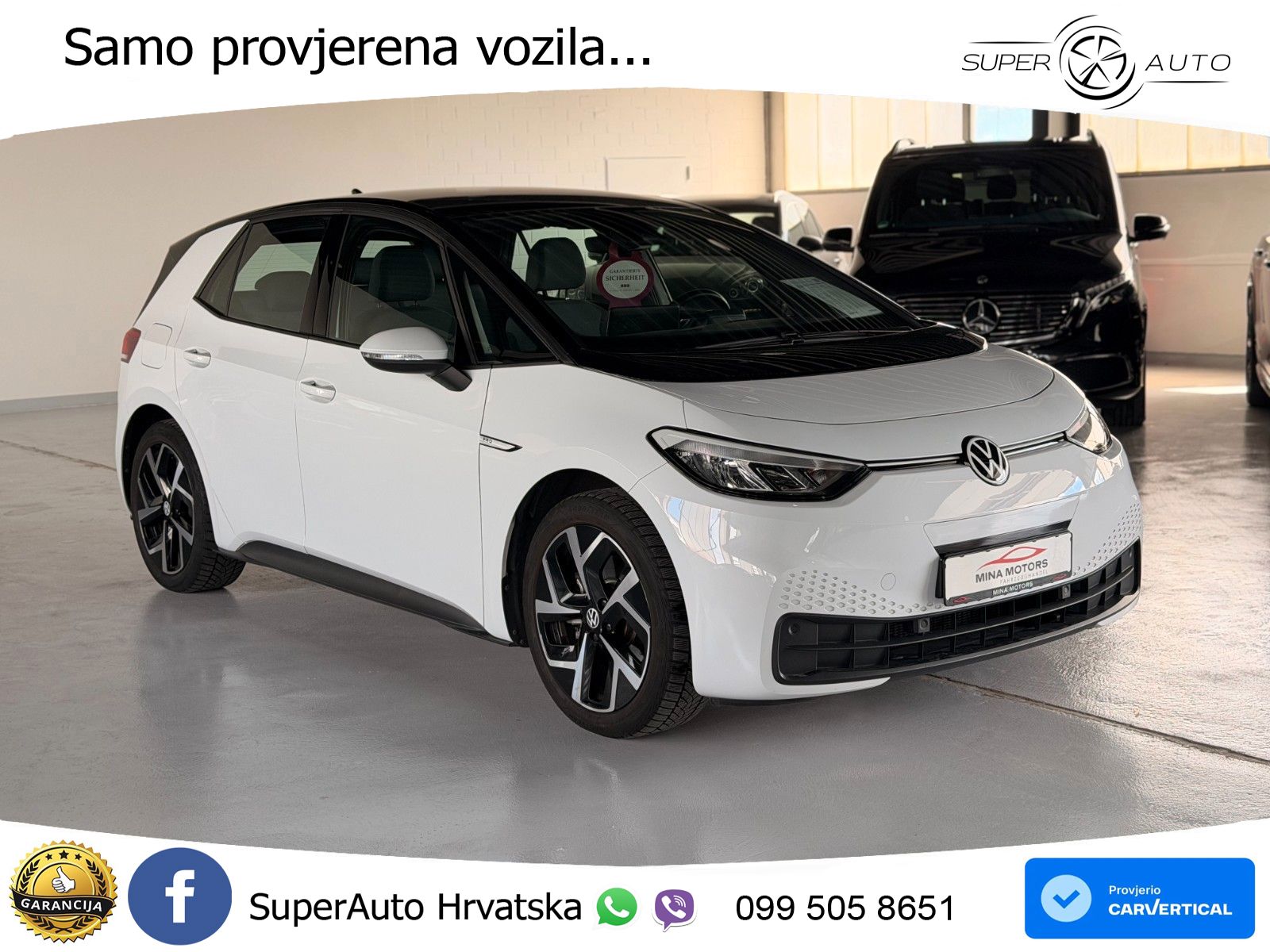 Volkswagen ID.3 Pro Performance 62 kWh (204 KS) LED+GR SJED+ACC