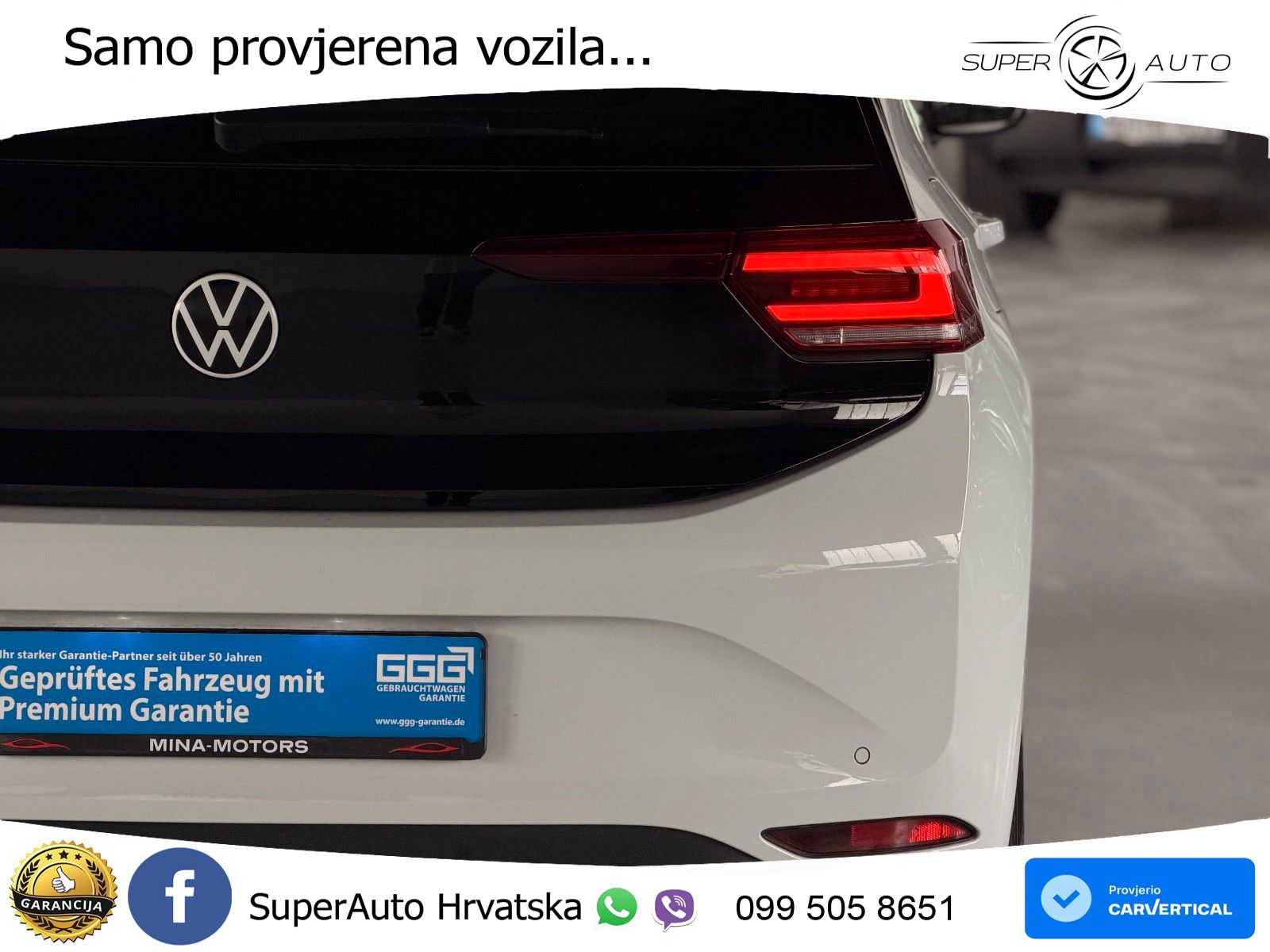 Volkswagen ID.3 Pro Performance 62 kWh (204 KS) LED+GR SJED+ACC