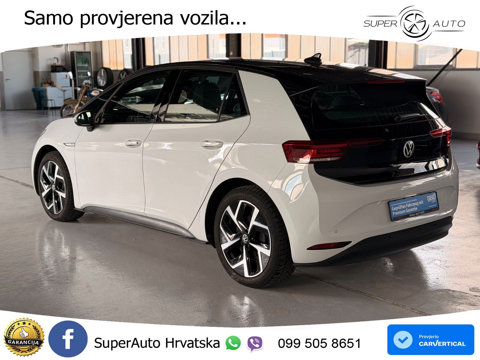 Volkswagen ID.3 Pro Performance 62 kWh (204 KS) LED+GR SJED+ACC