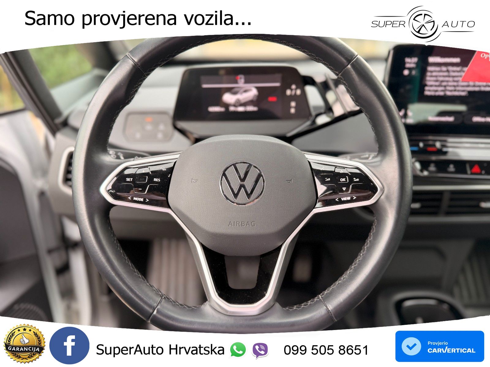 Volkswagen ID.3 Pro Performance 62 kWh (204 KS) LED+GR SJED+ACC
