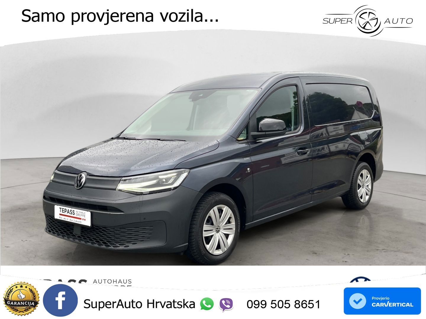 VW Caddy 122 KS LED+GR SJED+ACC