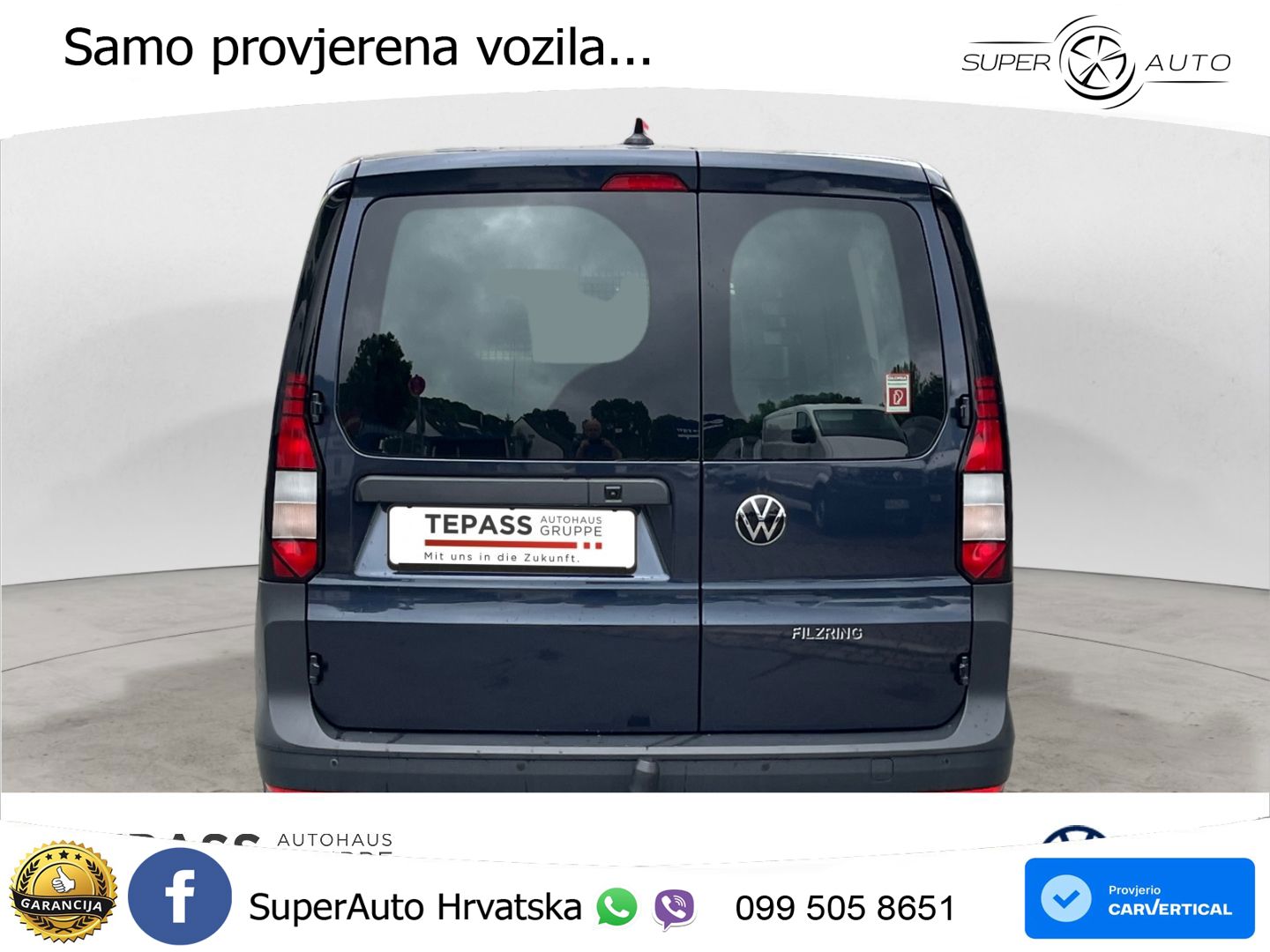 VW Caddy 122 KS LED+GR SJED+ACC