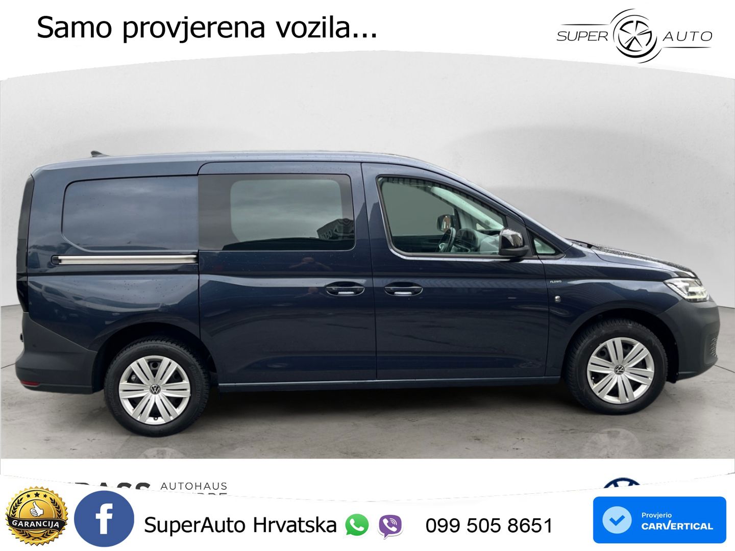 VW Caddy 122 KS LED+GR SJED+ACC