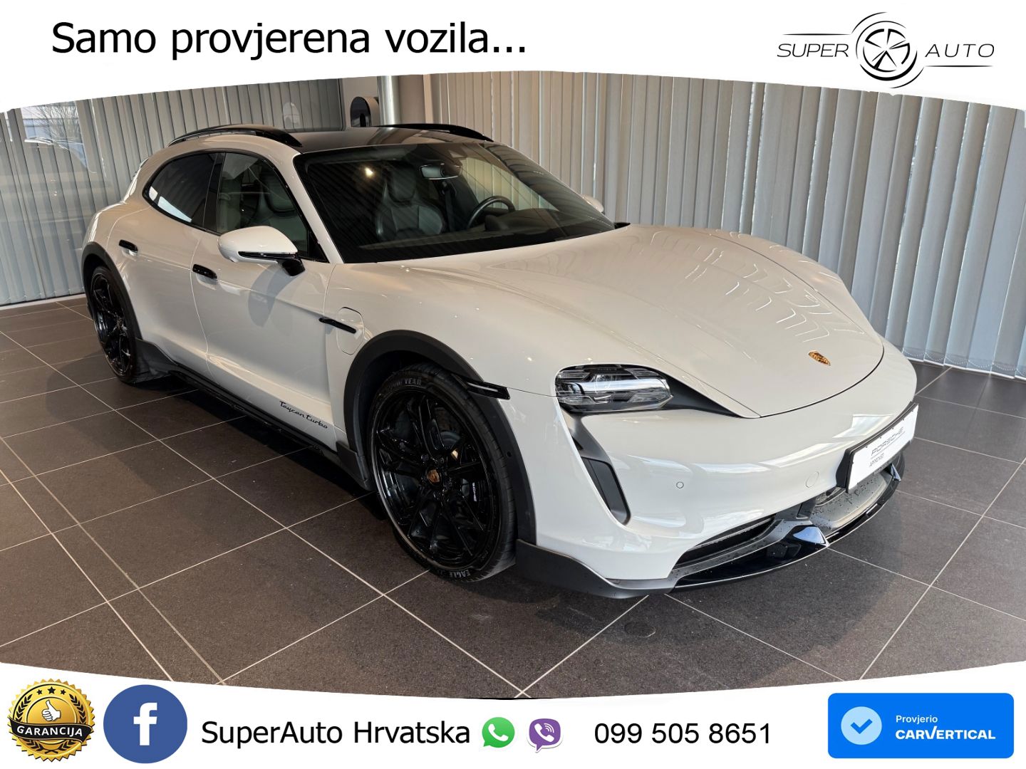 Porsche Taycan Cross Turismo Turbo 93.4 kWh (680 KS)