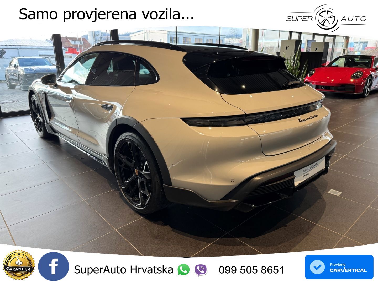 Porsche Taycan Cross Turismo Turbo 93.4 kWh (680 KS)