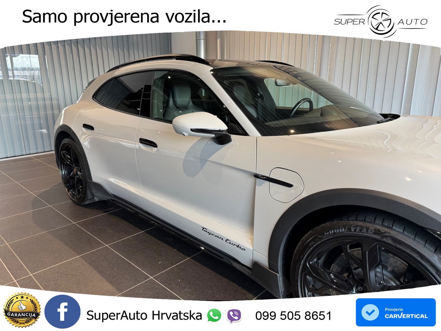 Porsche Taycan Cross Turismo Turbo 93.4 kWh (680 KS)