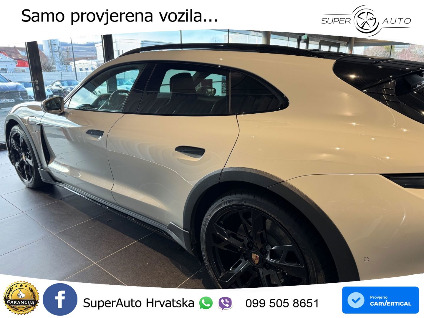 Porsche Taycan Cross Turismo Turbo 93.4 kWh (680 KS)
