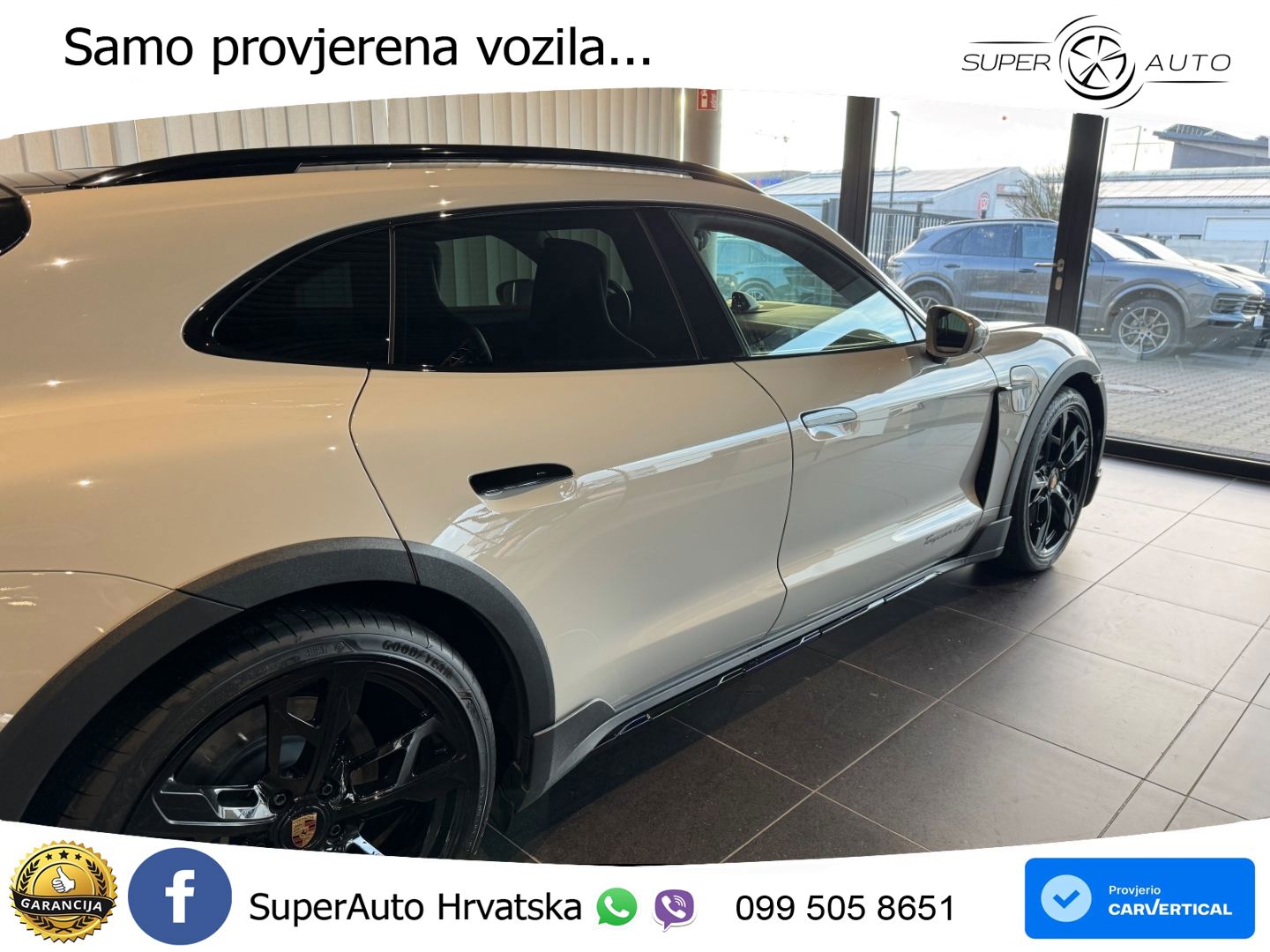 Porsche Taycan Cross Turismo Turbo 93.4 kWh (680 KS)