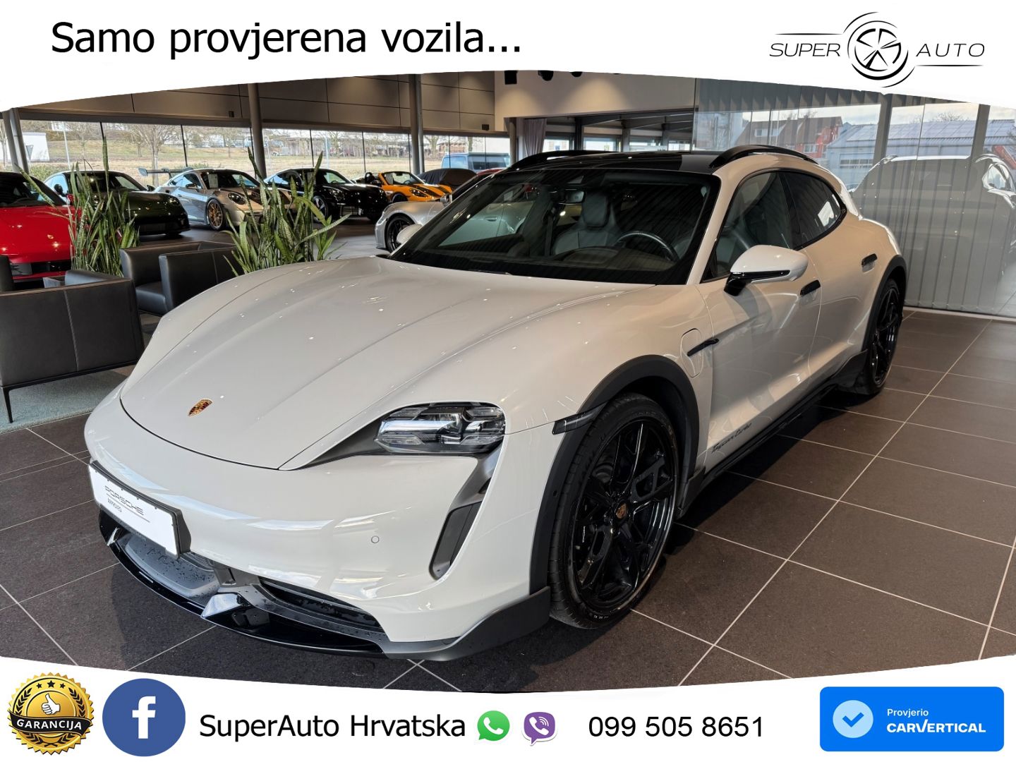 Porsche Taycan Cross Turismo Turbo 93.4 kWh (680 KS)