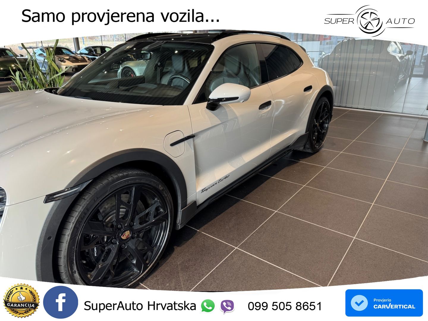 Porsche Taycan Cross Turismo Turbo 93.4 kWh (680 KS)