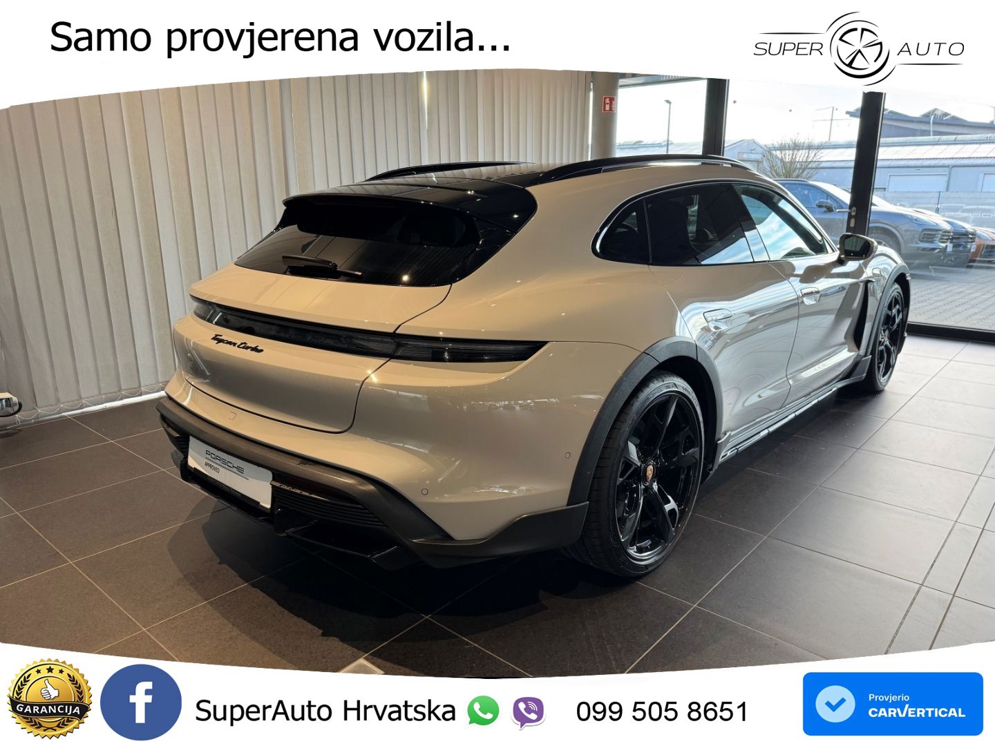 Porsche Taycan Cross Turismo Turbo 93.4 kWh (680 KS)