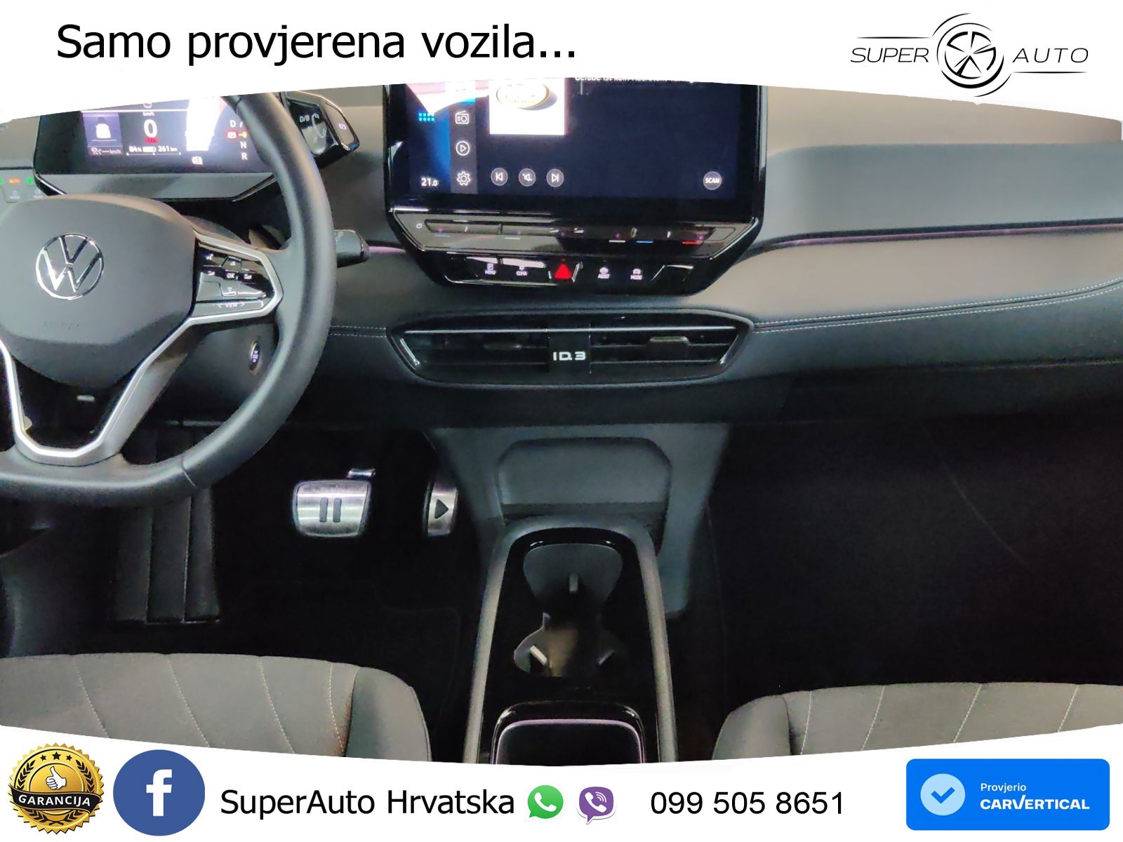 Volkswagen ID.3 Pro 62 kWh (204 KS) LED+ACC