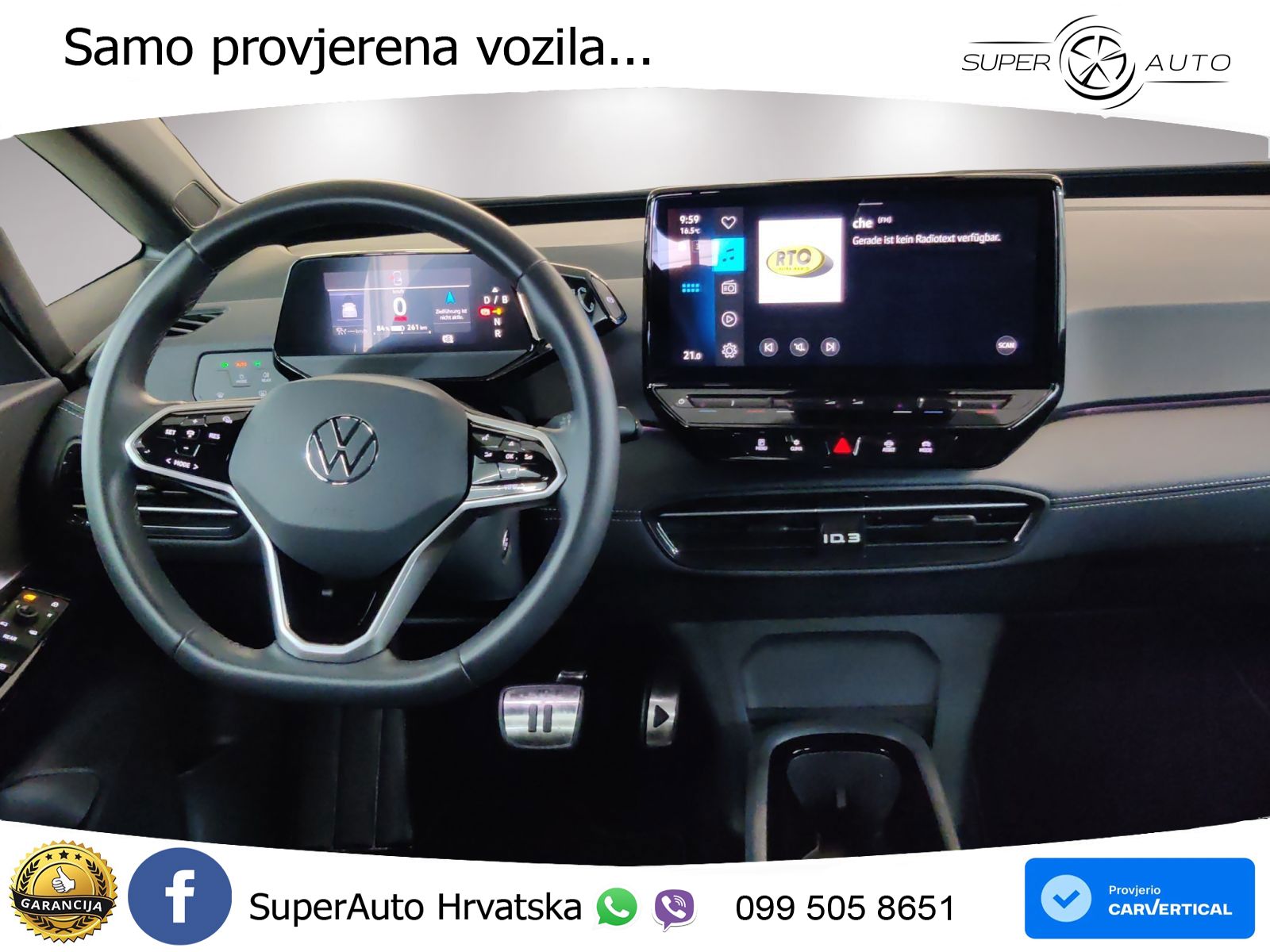 Volkswagen ID.3 Pro 62 kWh (204 KS) LED+ACC