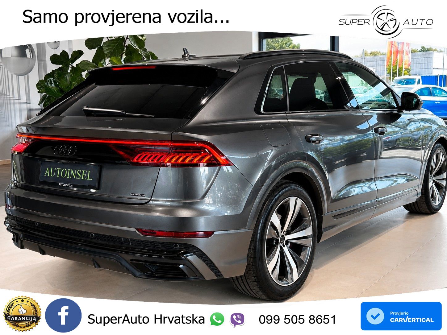 Audi Q8 55 TFSIe V6 (381 KS) quattro tiptronic