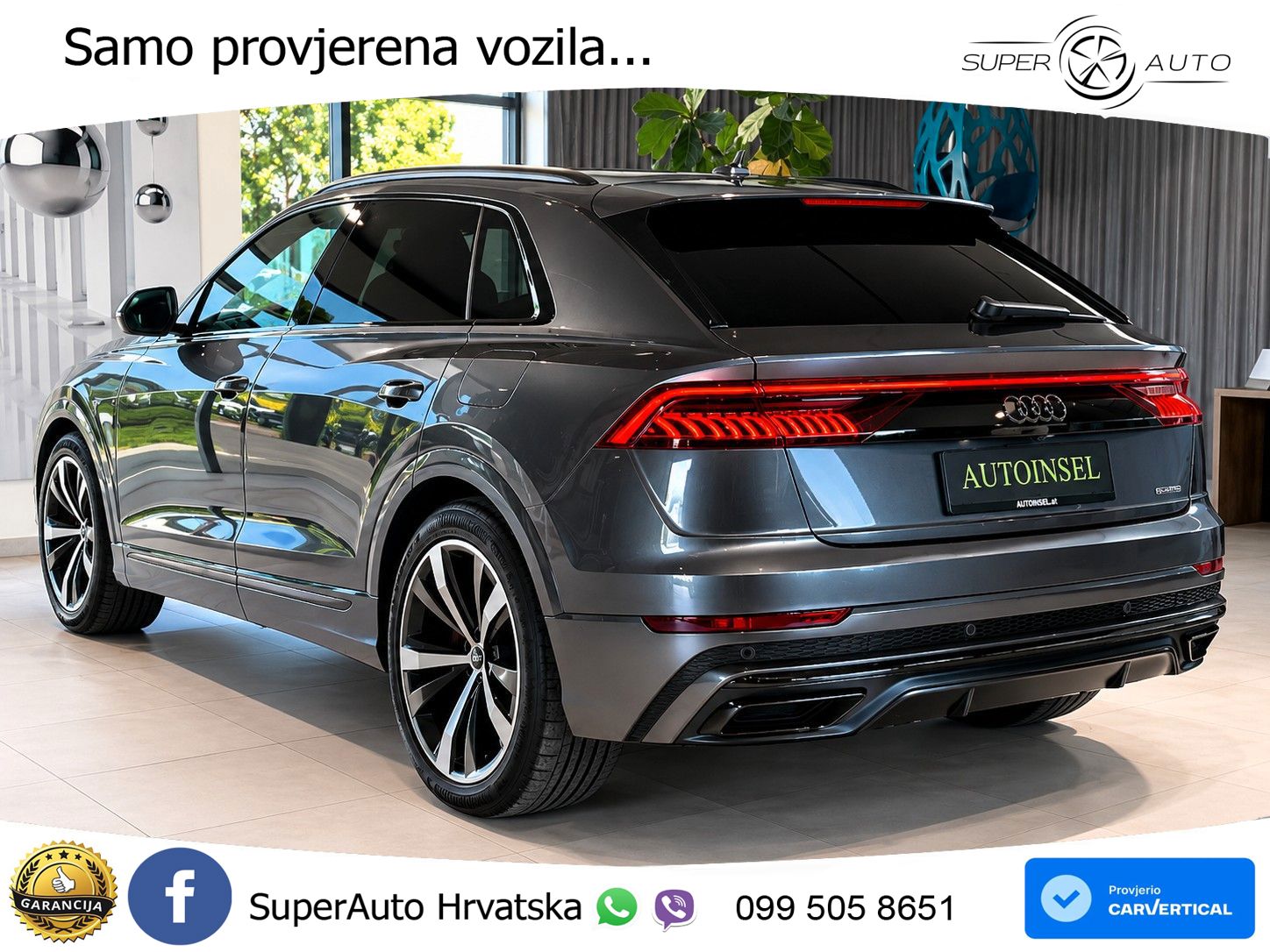 Audi Q8 55 TFSIe V6 (381 KS) quattro tiptronic