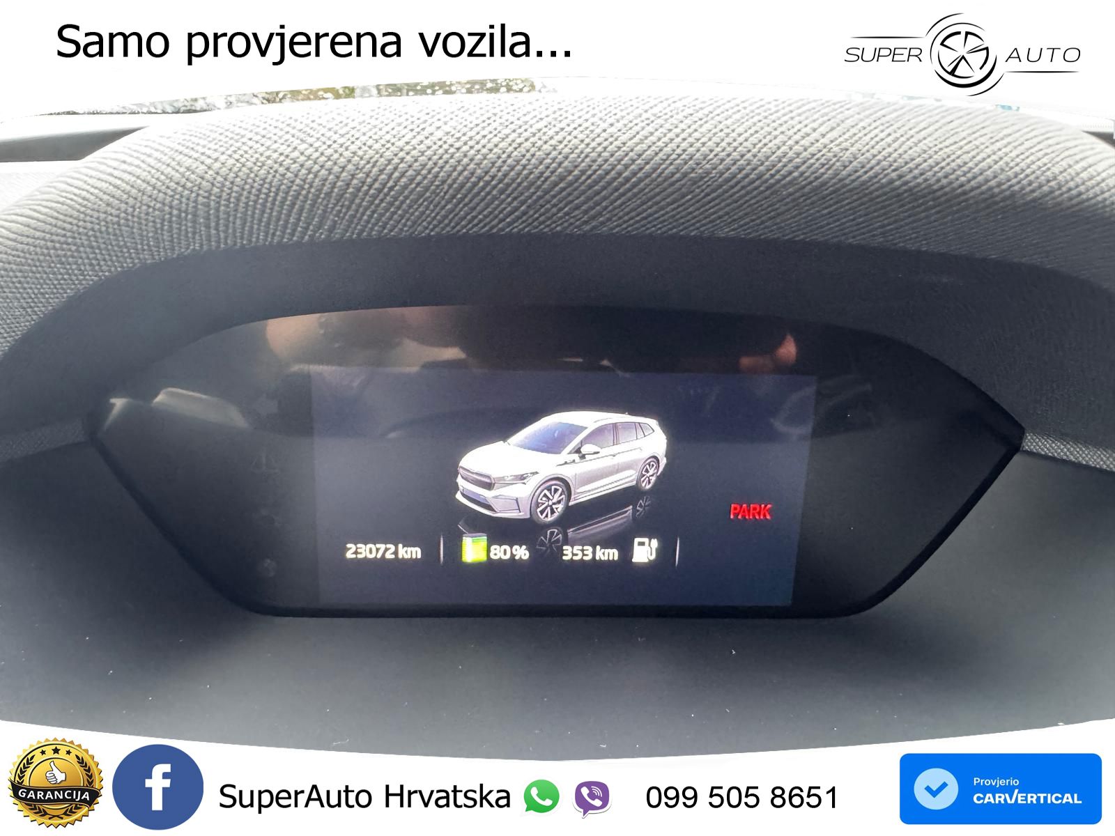 Škoda Enyaq iV 80x 82 kWh (265 KS) AWD
