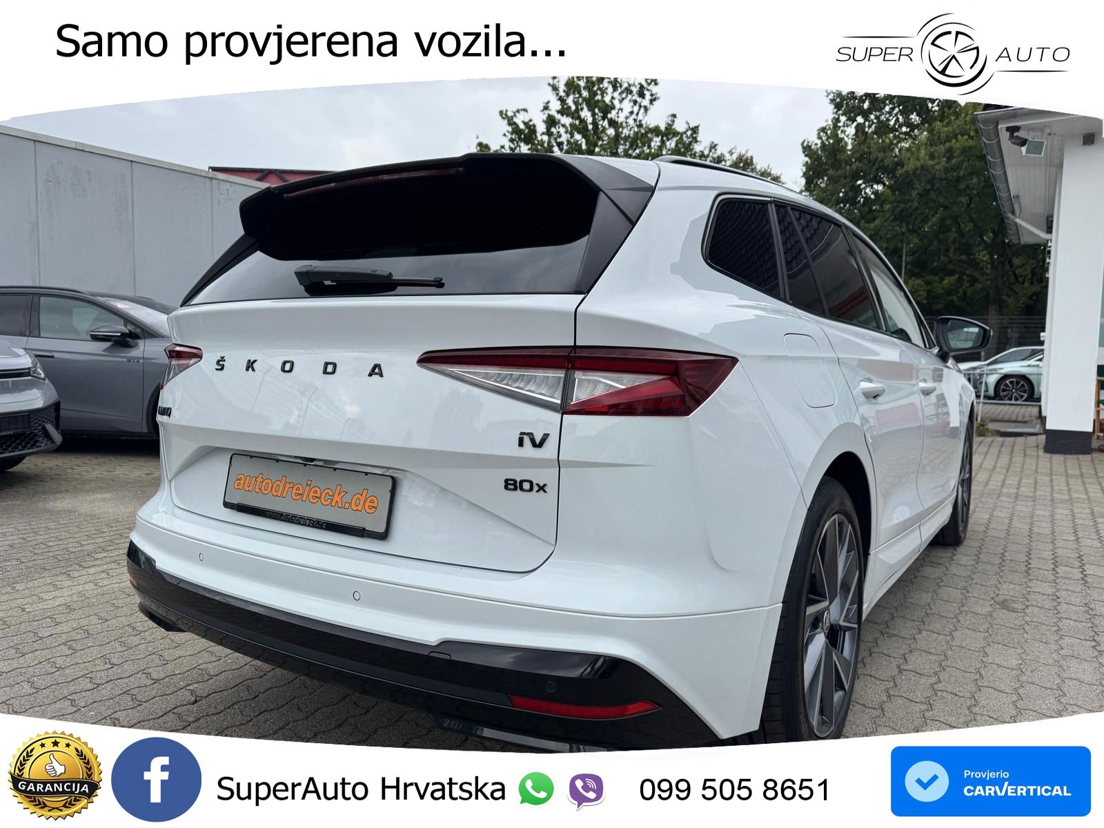 Škoda Enyaq iV 80x 82 kWh (265 KS) AWD