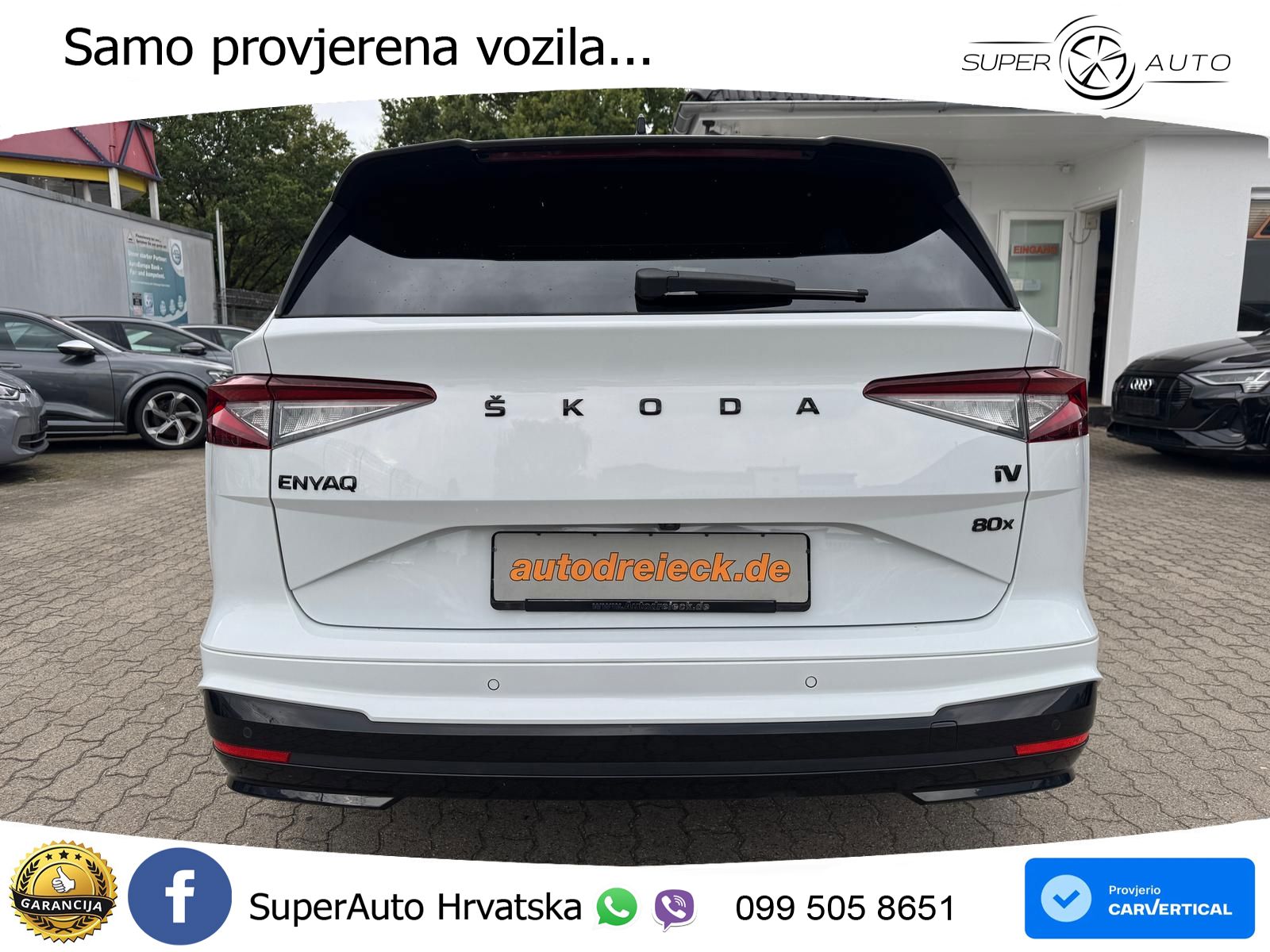 Škoda Enyaq iV 80x 82 kWh (265 KS) AWD