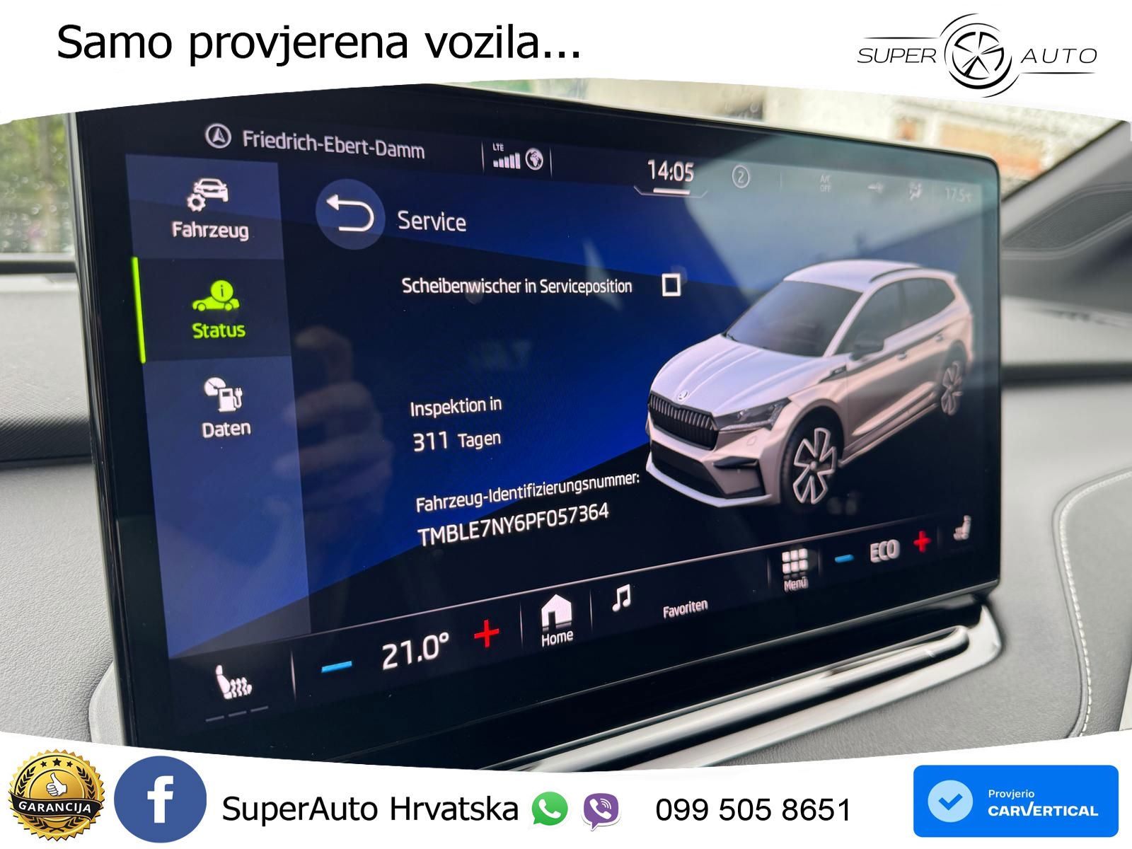 Škoda Enyaq iV 80x 82 kWh (265 KS) AWD