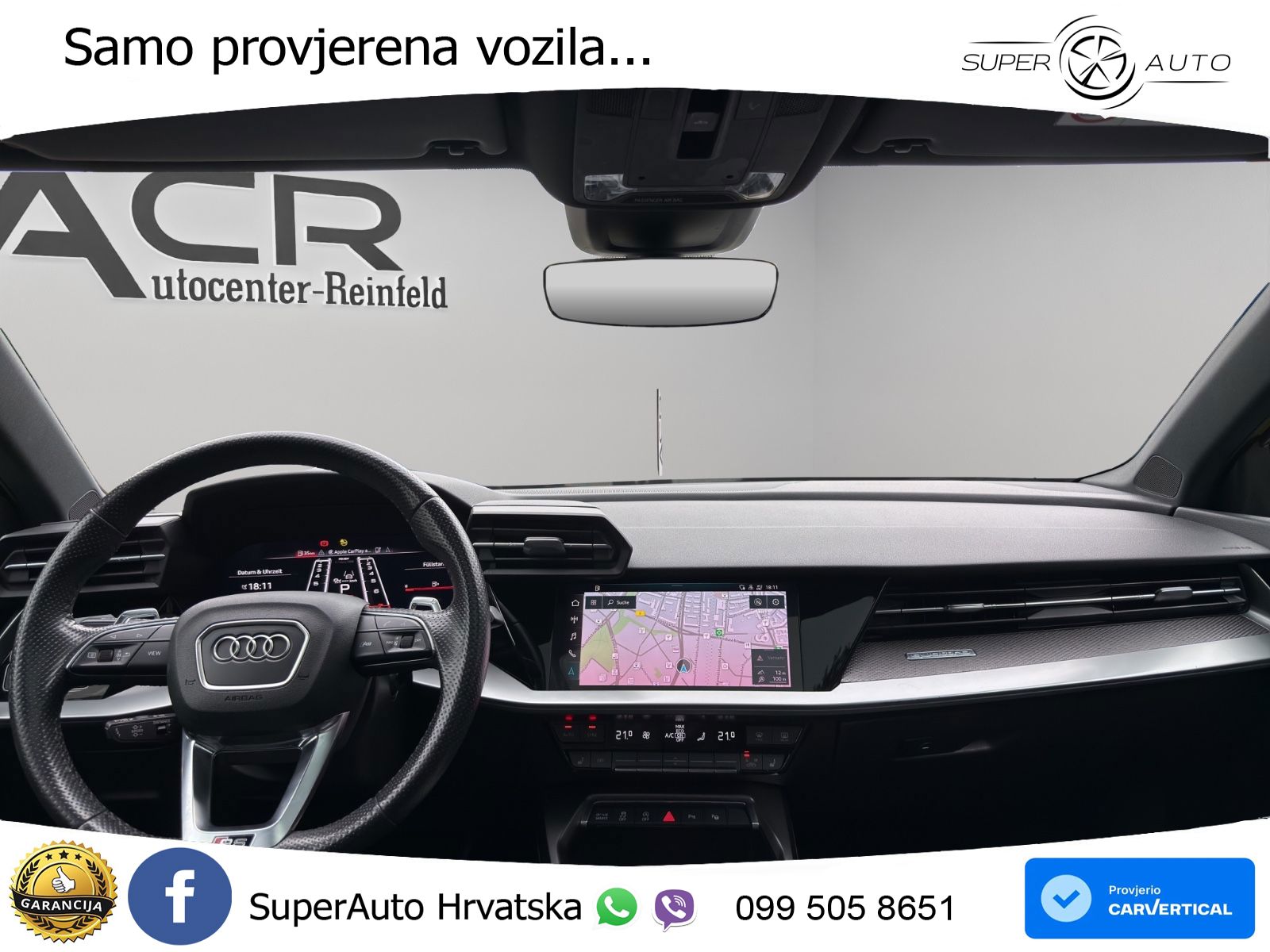 Audi RS3 Sportback 2.5 TFSI (400 KS) quattro S tronic LED+GR SJED+ACC