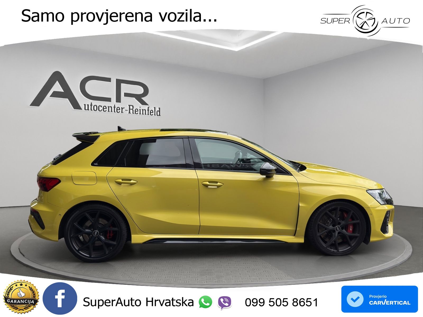 Audi RS3 Sportback 2.5 TFSI (400 KS) quattro S tronic LED+GR SJED+ACC