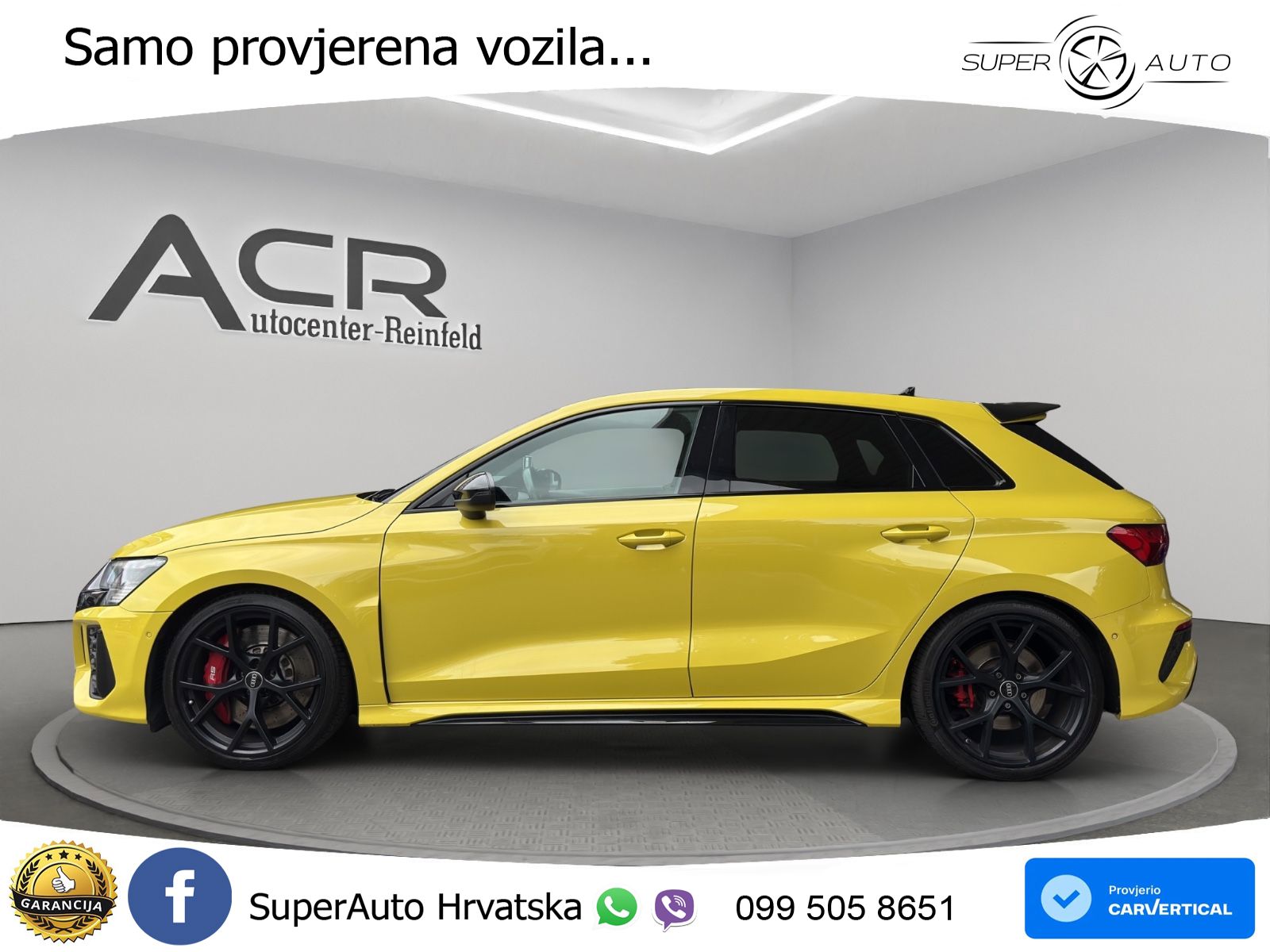 Audi RS3 Sportback 2.5 TFSI (400 KS) quattro S tronic LED+GR SJED+ACC