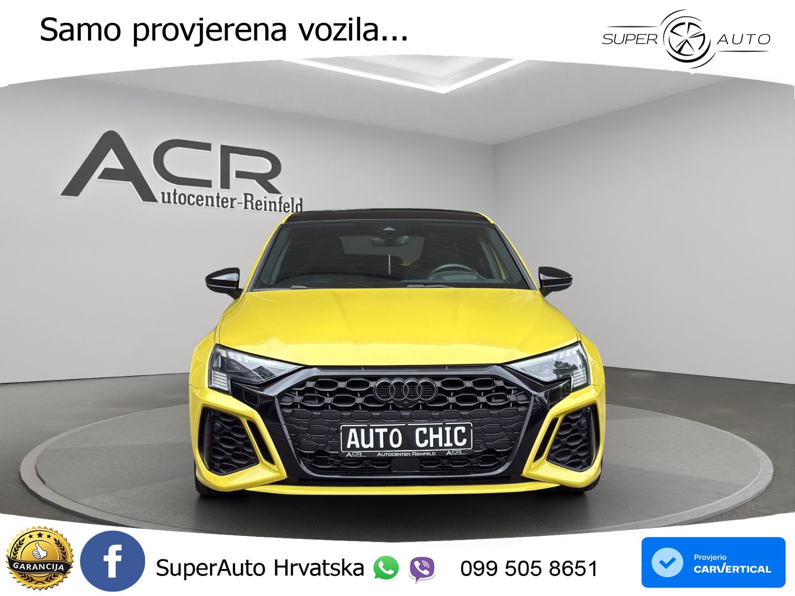 Audi RS3 Sportback 2.5 TFSI (400 KS) quattro S tronic LED+GR SJED+ACC