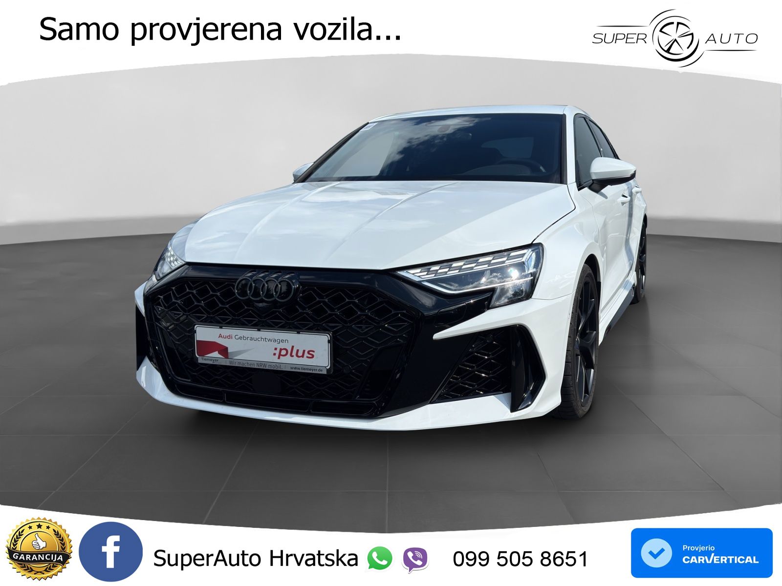 Audi RS3 Sportback 2.5 TFSI (400 KS) quattro S tronic LED+GR SJED+ACC