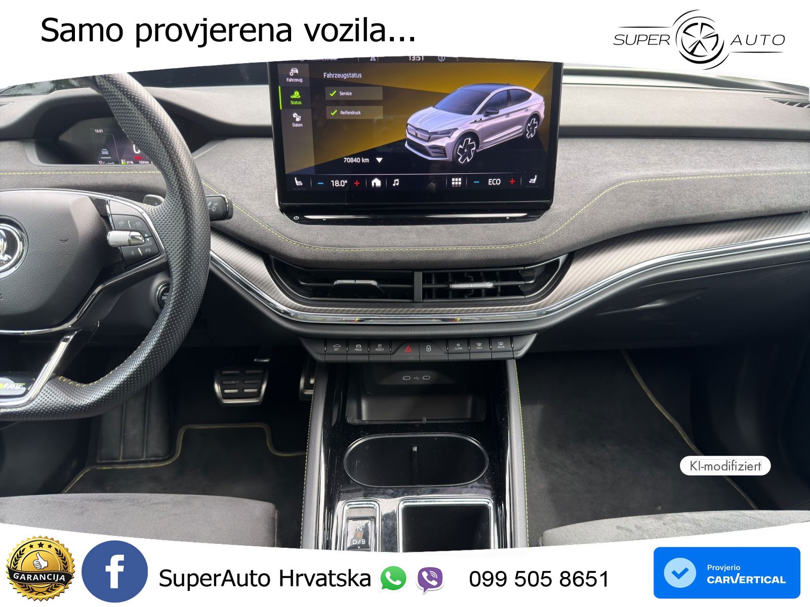 Škoda Enyaq Coupe iV RS 82 kWh (299 KS) AWD LED+GR SJED+ACC