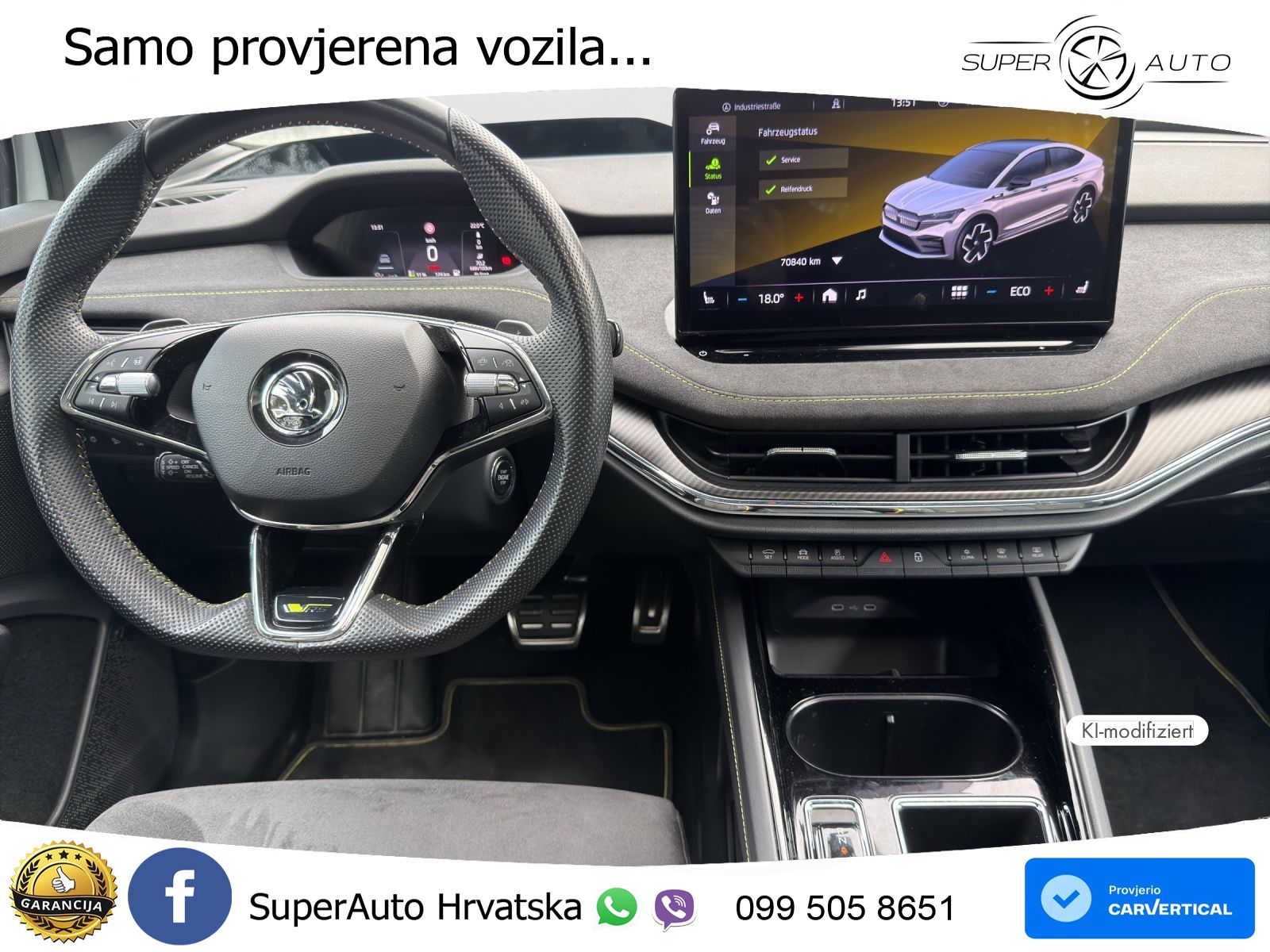 Škoda Enyaq Coupe iV RS 82 kWh (299 KS) AWD LED+GR SJED+ACC