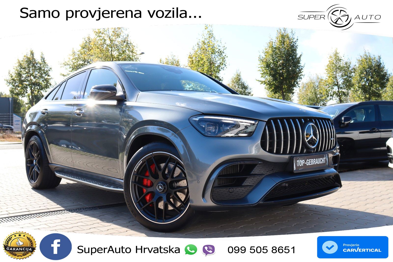 Mercedes AMG GLE Coupe 63 S V8 (612 KS) EQ Boost 4MATIC+ AMG SPEEDSHIFT TCT 9G LED+GR SJED+ACC