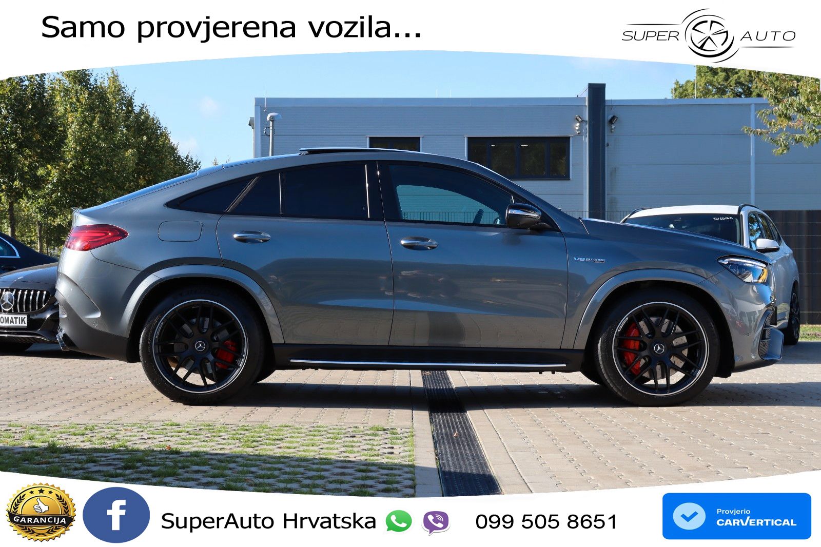 Mercedes AMG GLE Coupe 63 S V8 (612 KS) EQ Boost 4MATIC+ AMG SPEEDSHIFT TCT 9G LED+GR SJED+ACC