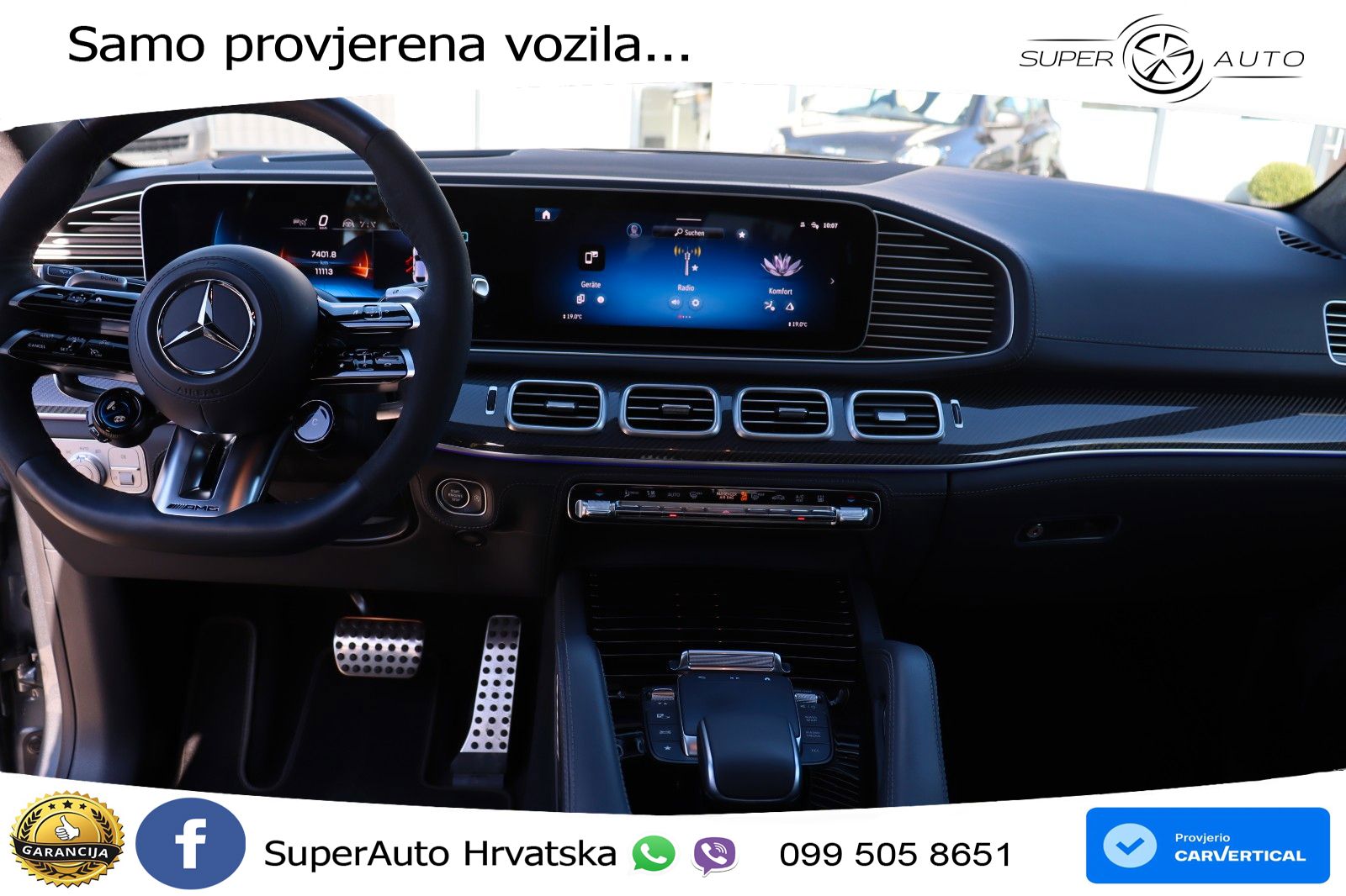 Mercedes AMG GLE Coupe 63 S V8 (612 KS) EQ Boost 4MATIC+ AMG SPEEDSHIFT TCT 9G LED+GR SJED+ACC