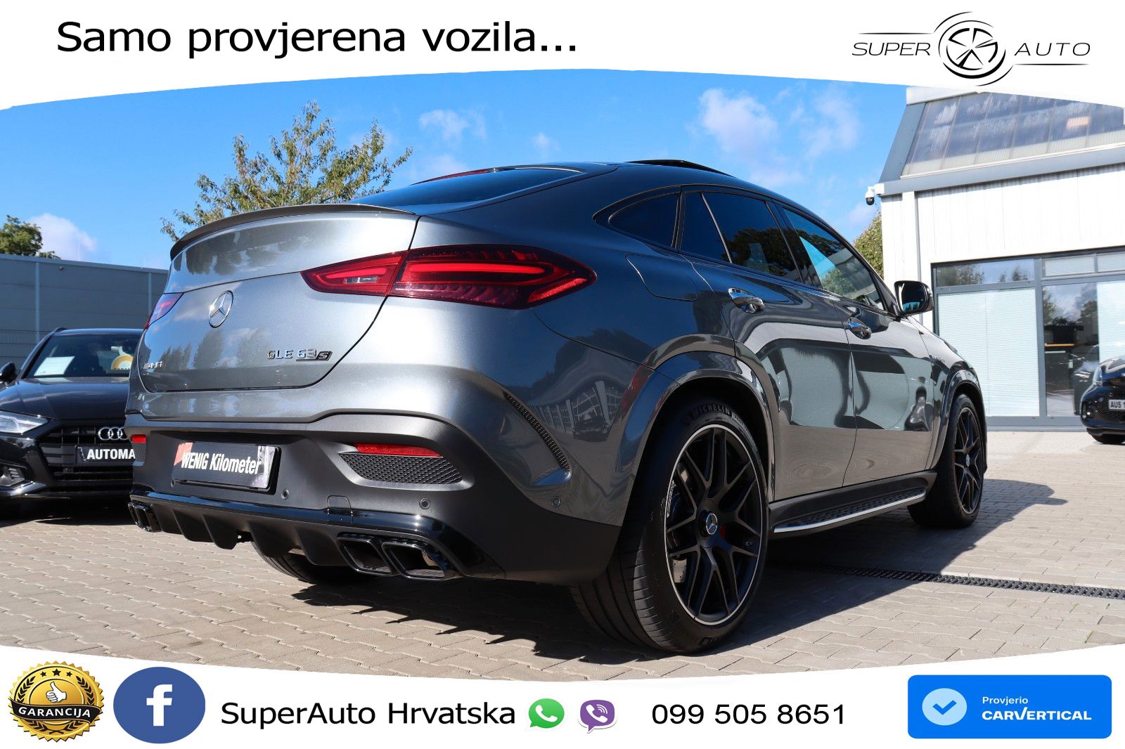 Mercedes AMG GLE Coupe 63 S V8 (612 KS) EQ Boost 4MATIC+ AMG SPEEDSHIFT TCT 9G LED+GR SJED+ACC