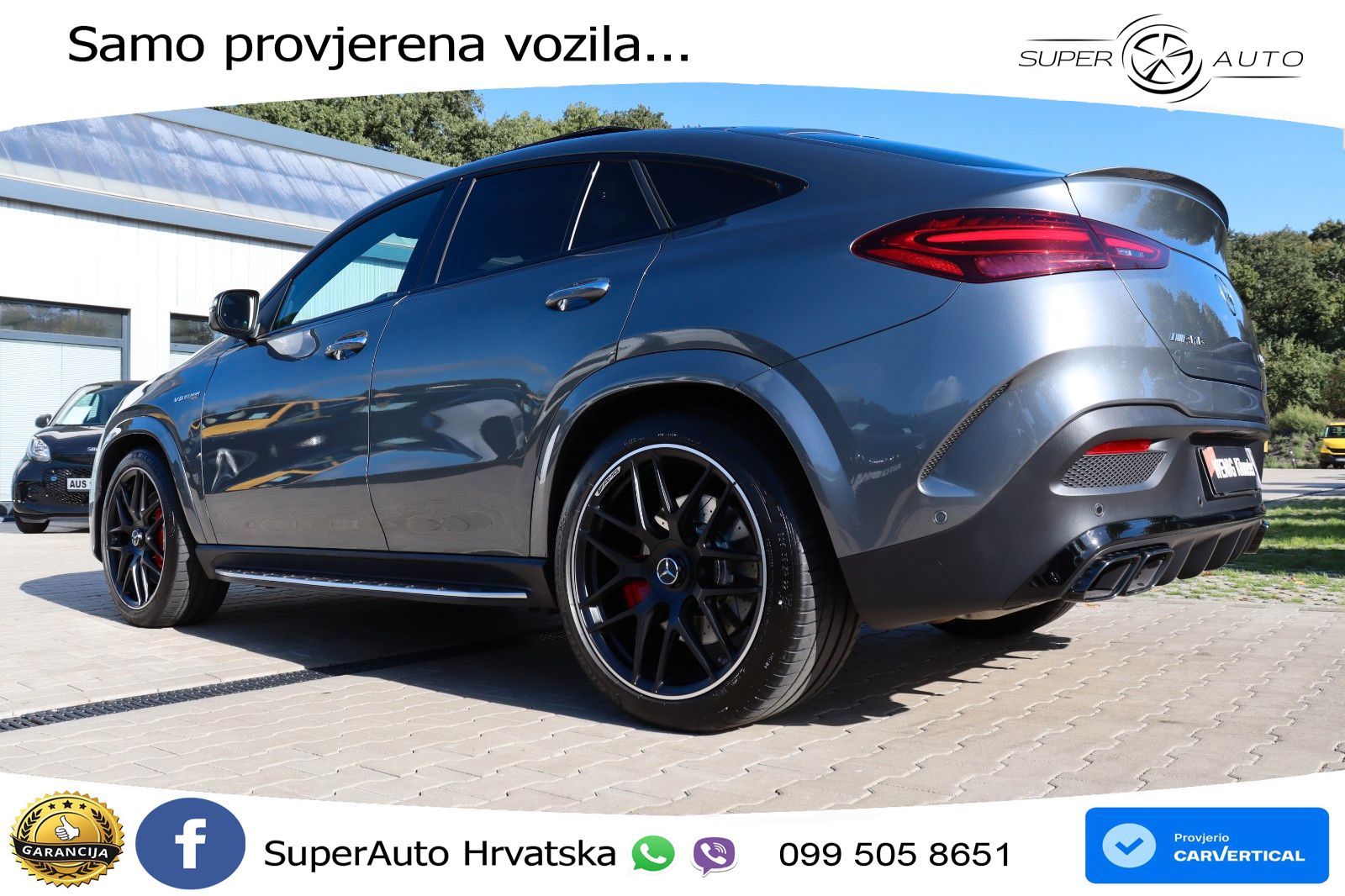 Mercedes AMG GLE Coupe 63 S V8 (612 KS) EQ Boost 4MATIC+ AMG SPEEDSHIFT TCT 9G LED+GR SJED+ACC