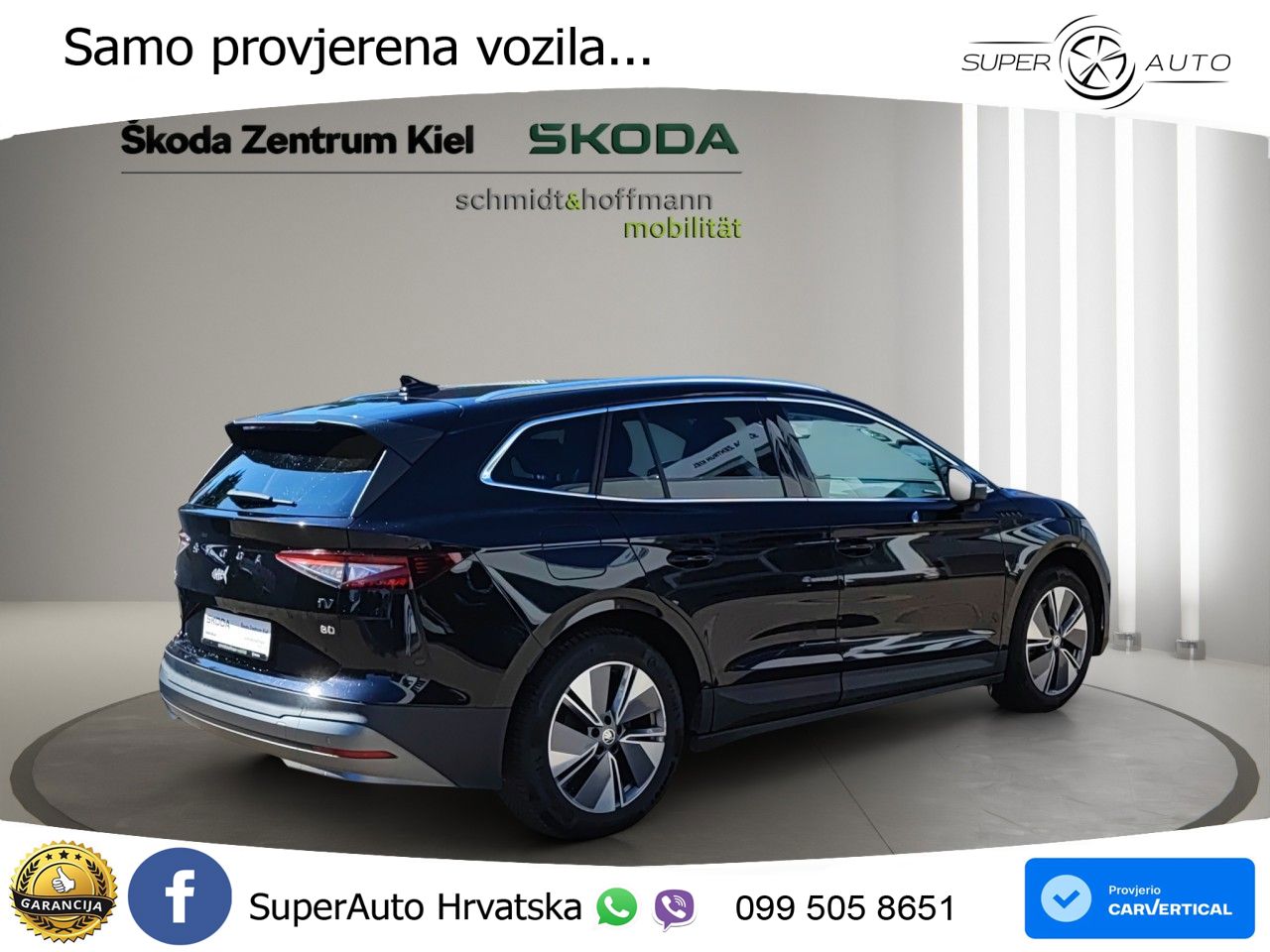 Škoda Enyaq iV 80 82 kWh (204 KS) Loft LED+GR SJED+ACC