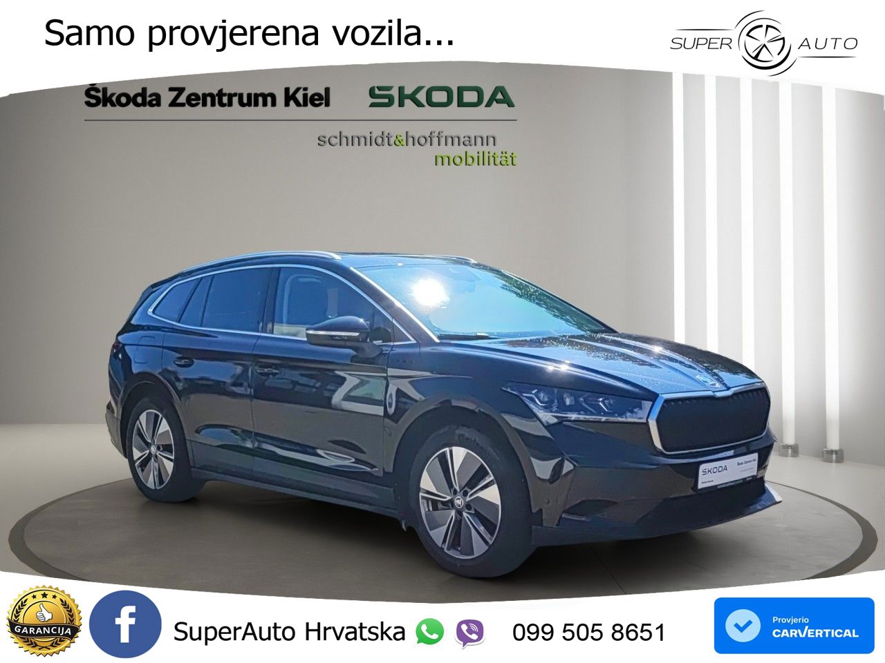 Škoda Enyaq iV 80 82 kWh (204 KS) Loft LED+GR SJED+ACC