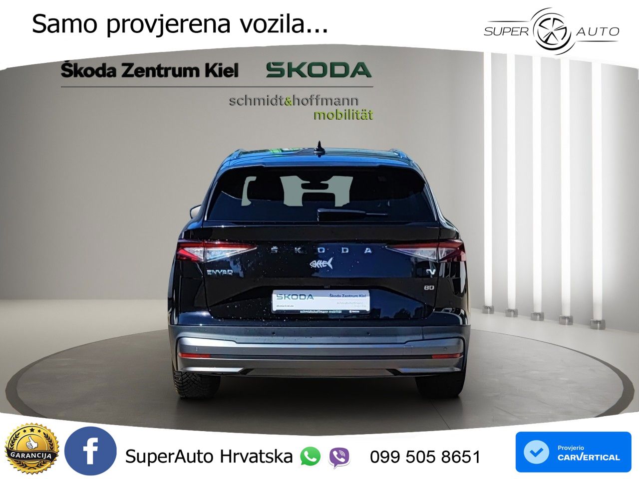 Škoda Enyaq iV 80 82 kWh (204 KS) Loft LED+GR SJED+ACC