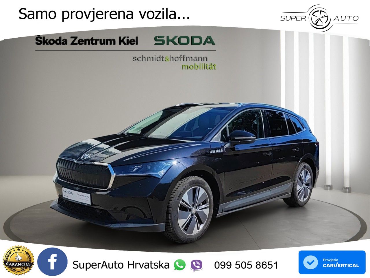 Škoda Enyaq iV 80 82 kWh (204 KS) Loft LED+GR SJED+ACC