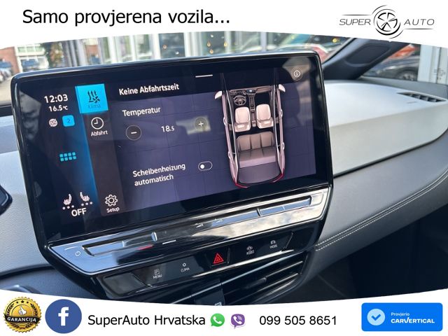 Volkswagen ID.3 Pro 62 kWh (204 KS) LED+GR SJED+ACC