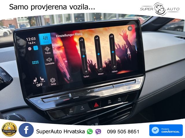Volkswagen ID.3 Pro 62 kWh (204 KS) LED+GR SJED+ACC