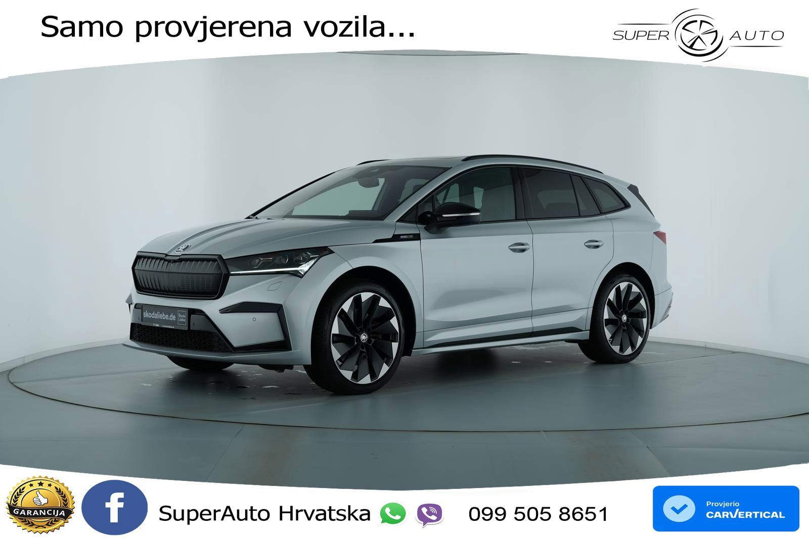 Škoda Enyaq iV 80x 82 kWh (265 KS) AWD