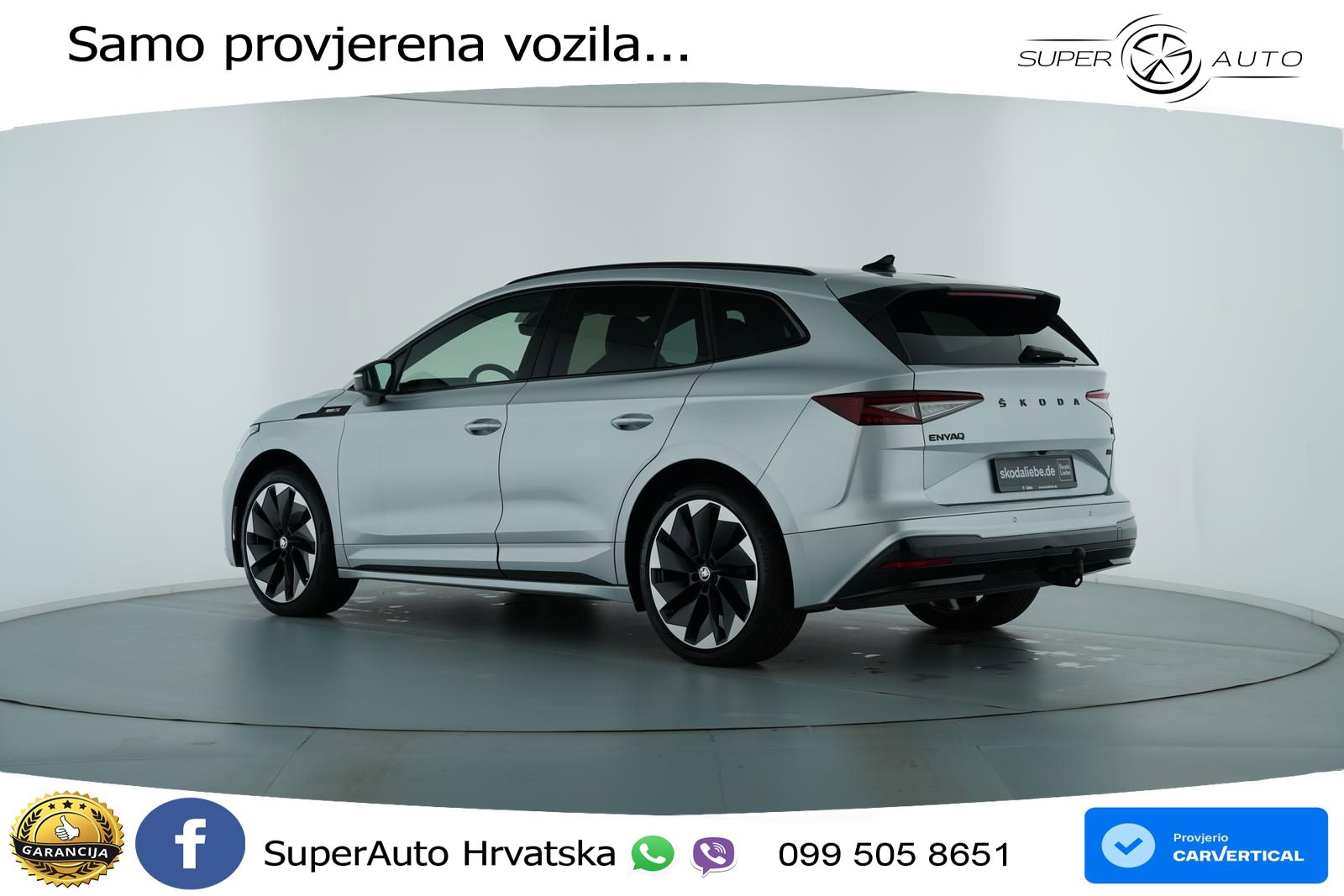 Škoda Enyaq iV 80x 82 kWh (265 KS) AWD