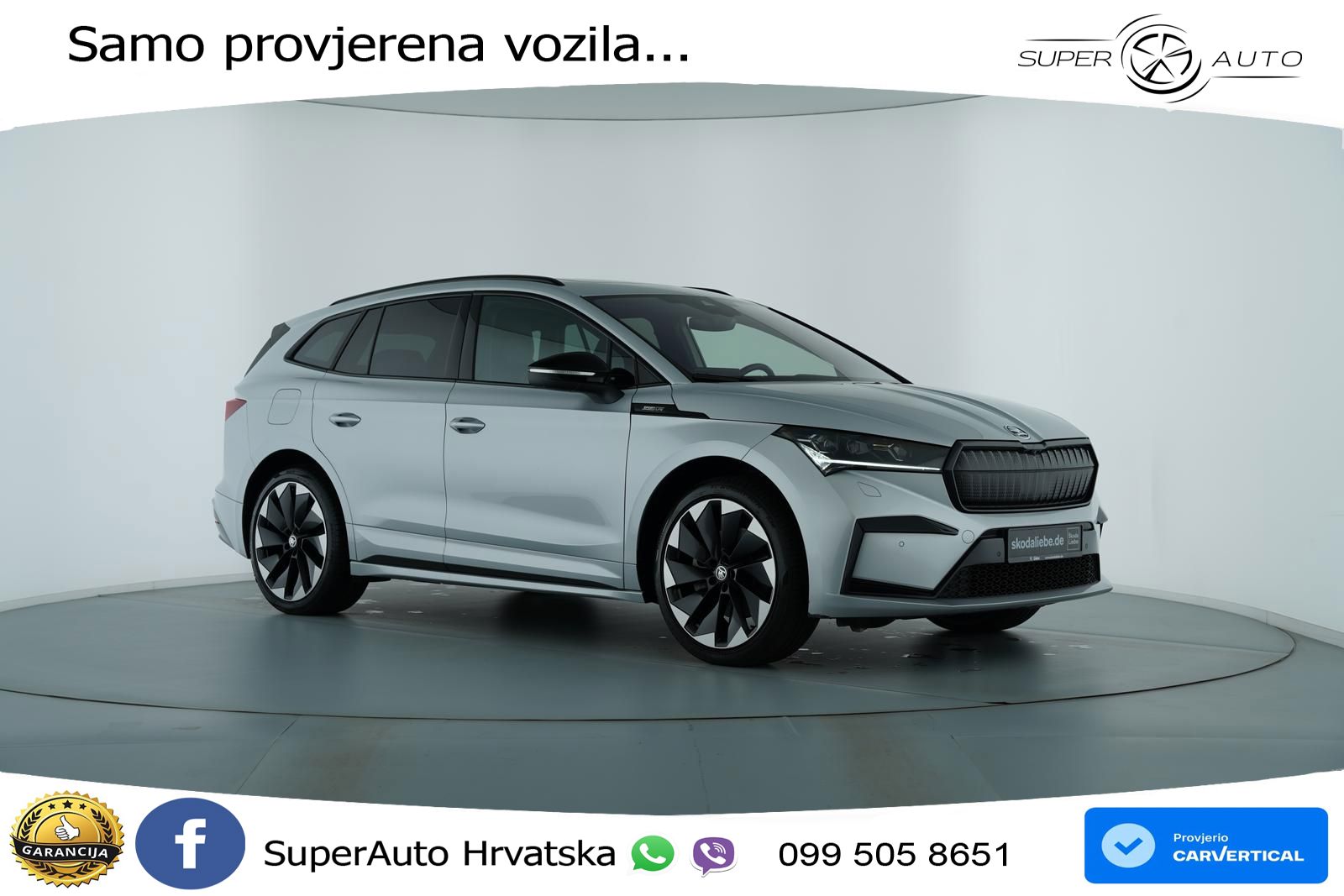 Škoda Enyaq iV 80x 82 kWh (265 KS) AWD