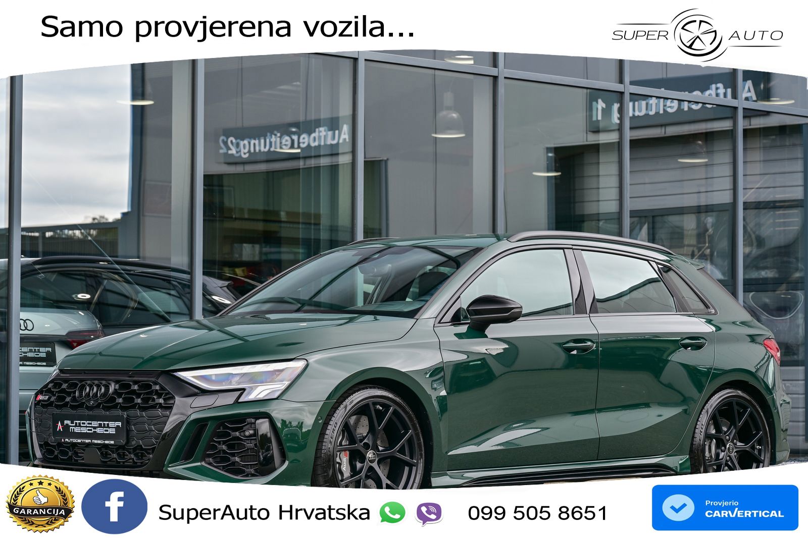 Audi RS3 Sedan 2.5 TFSI (400 KS) quattro S tronic LED+GR SJED+ACC