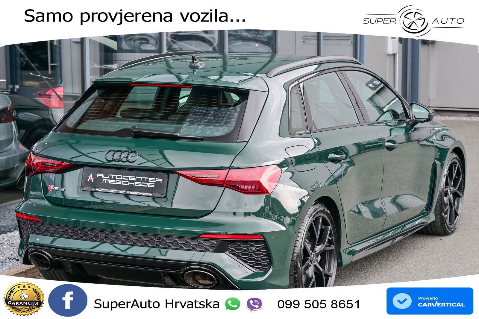 Audi RS3 Sedan 2.5 TFSI (400 KS) quattro S tronic LED+GR SJED+ACC