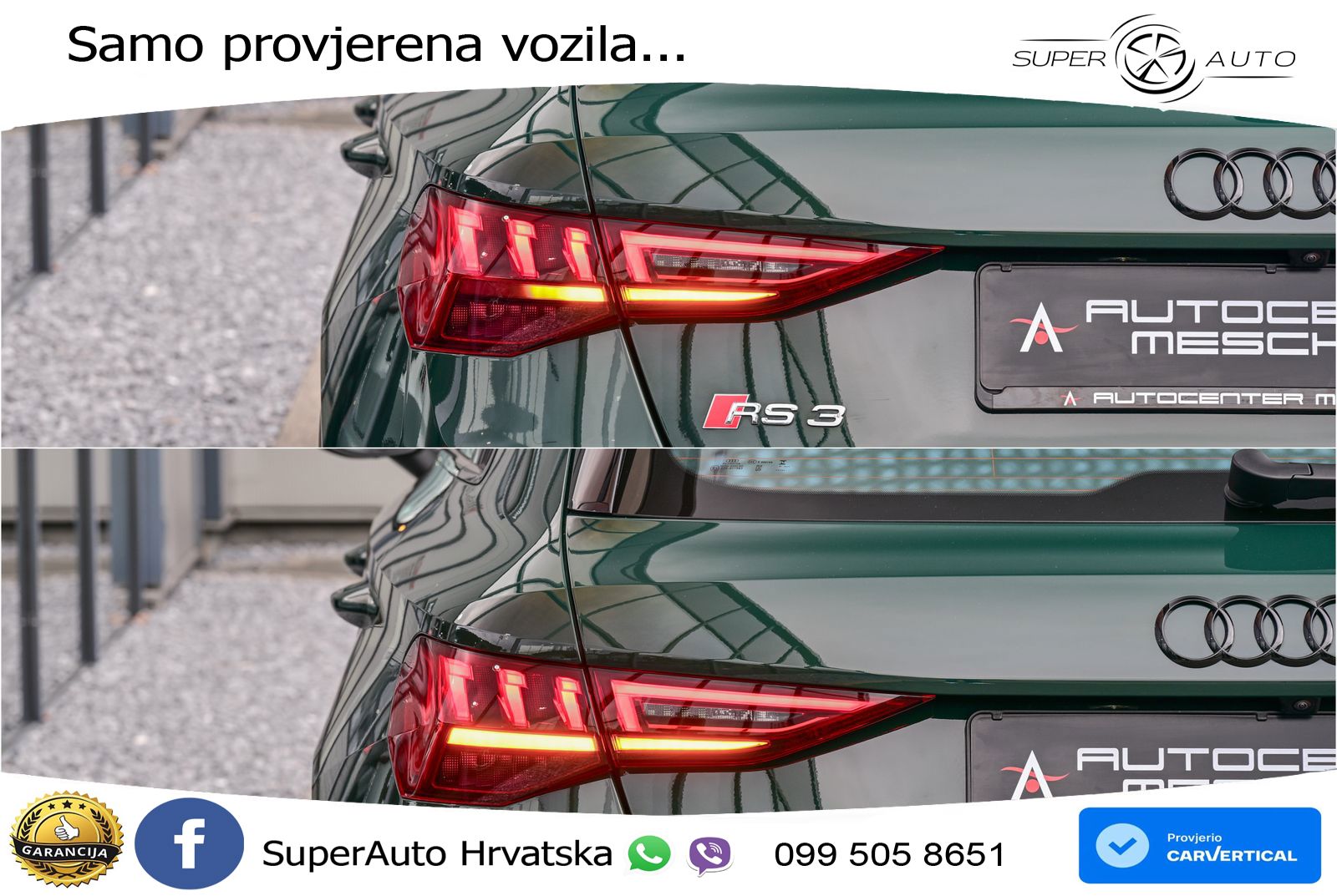 Audi RS3 Sedan 2.5 TFSI (400 KS) quattro S tronic LED+GR SJED+ACC