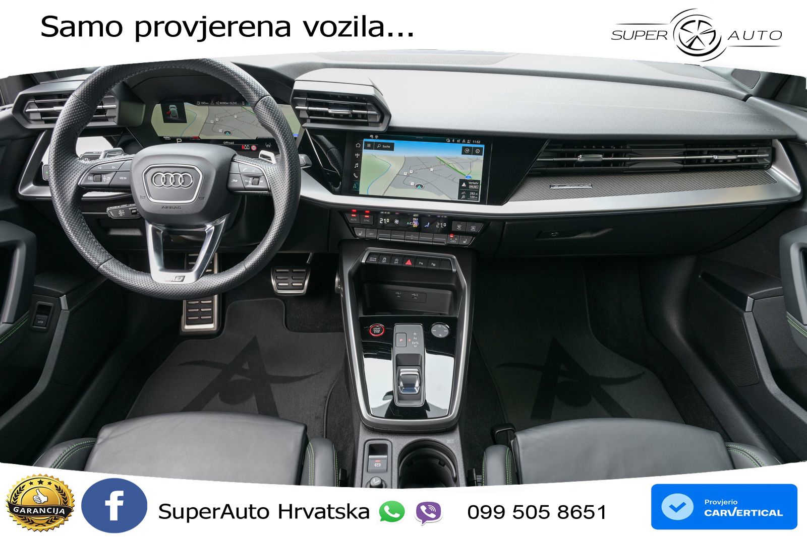 Audi RS3 Sedan 2.5 TFSI (400 KS) quattro S tronic LED+GR SJED+ACC
