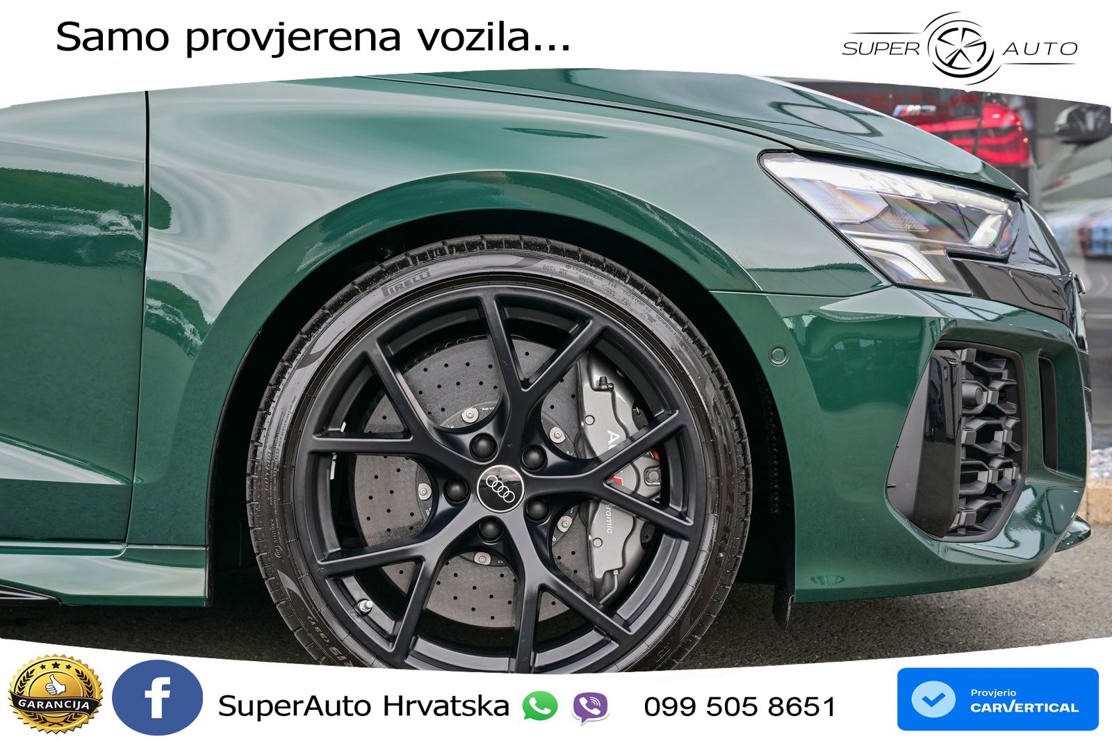 Audi RS3 Sedan 2.5 TFSI (400 KS) quattro S tronic LED+GR SJED+ACC